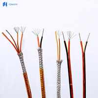 Câble de compensation de thermocouple à isolation Kapton en polyimide, type K/T/J, pour détection de température industrielle, blindage IP65