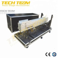 Altavoz Line Array de 6,5 M, soporte de manivela, torre de elevación de altavoz, equipo resistente, torre de elevación profesional