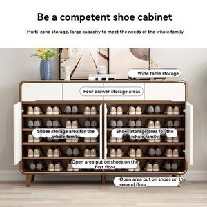 Lxyx - Mueble Zapatero Nórdico de Madera, Moderno y Multifuncional, de Gran Capacidad, para la Entrada del Hogar - Product Image 4