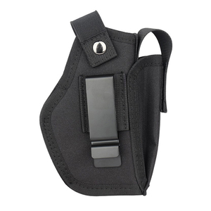 Universal Molle Tactical 9mm <b>Belt</b> Black Nylon Security Duty <b>Pouch</b> Shoulder Concealed Carry <b>Tools</b> Sling Holster Bag - Product Image 4
