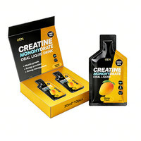 Boisson liquide orale à la créatine saveur myrtille, absorption rapide, force musculaire, pré-entraînement, vente en gros, OEM, marque privée