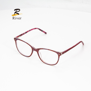 2020 Mới Nhất Trung Quốc Mẫu Mới Phụ Nữ Đàn Ông Unisex Acetate Kính Mắt Kính Quang Học - Product Image 5