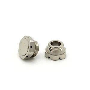 Katup pengaman udara lapisan nikel kuningan sekrup keseimbangan tekanan udara steker ventilasi tahan Air logam M5 <span class=keywords><strong>M6</strong></span> M8 M10 colokan sirkulasi angin - Product Image 6