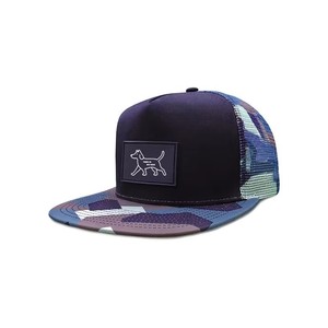 Casquette en maille de camionneur à 5 panneaux personnalisée avec patch imprimé pour le cyclisme en plein air, la plage, style tendance, chapeaux de camionneur Gorras en polyester - Product Image 4