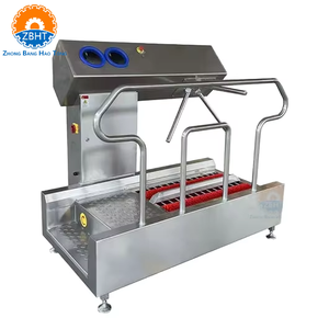 Machine de nettoyage <span class=keywords><strong>automatique</strong></span> de chaussures électrique, équipement de lavage de bottes et de désinfection des mains pour abattoirs, restaurants, usines agroalimentaires - Product Image 1
