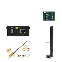 Gateway de Bajo Costo con Ubuntu 24.04 Linux, LoRa/4G LTE/WiFi, Aislamiento RS485 RS232, Entrada de Voltaje 9-36V, IoT Modbus RTU