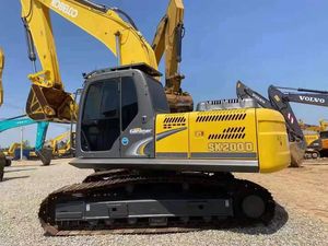 รถขุดตีนตะขาบ Kobelco มือสอง ได้รับการรับรองมาตรฐาน CE พร้อมบุ้งกี๋ขนาด 2.0 เมตร ความจุ 20 ตัน เครื่องยนต์ญี่ปุ่น พร้อมเกียร์ ขาย - Product Image 6
