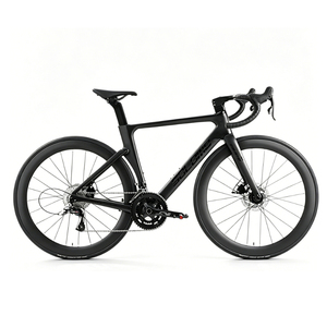 Vélo de route en fibre de carbone 700C neuf en gros avec fourche à ressort ultra-légère et frein à disque hydraulique pour la course - Product Image 1