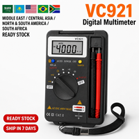 Multimeter Digital Presisi Tinggi Xinsu 0.5% dengan Buzzer, Portabel, Peralatan Uji Universal Mini untuk Perbaikan Listrik 600V, Garansi 6 Bulan