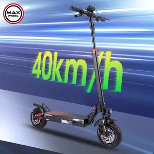 最新款Maxwheel移动越野踏板车500瓦电机48v成人锂电池电动摩托车