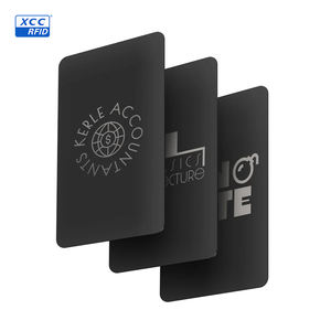 사용자 정의 로고 비즈니스 빈 카드 213 215 216 PVC PET 소재 <span class=keywords><strong>RFID</strong></span> NFC 칩 방수 마그네틱 스트라이프 UHF 125kHz 13.56MHz - Product Image 4