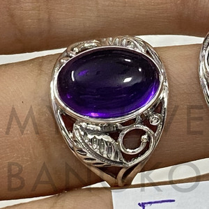 แหวนพลอยช่างฝีมือทำจากเงินสเตอร์ลิงและเครื่องประดับเงิน925 - Product Image 3