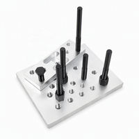 Kit d'outils multifonctionnel pour presse de roulement de roue et support de pression pour atelier de réparation automobile