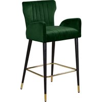 Tabouret de Bar confortable, à Base métallique et en velours, chaise haute pour salle à manger, Restaurant, offre spéciale,