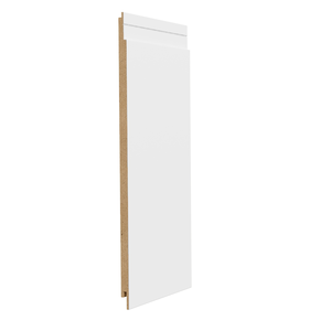 Revêtement mural VJ-S classique en MDF apprêté blanc - Product Image 5