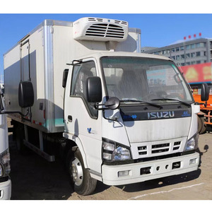 รถบรรทุกเย็น5ตันรถบรรทุกตู้เย็น Isuzu 100P 4สูบดีเซลรถบรรทุกตู้เย็นเนื้อปลาผักผลไม้ขนาดเล็ก4*2 refriger - Product Image 3