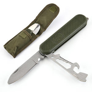 Ensemble de couteau, fourchette et cuillère pliants en acier inoxydable pour le camping en plein air, kit d'ustensiles multifonctionnel portable pour la randonnée et les voyages - Product Image 5