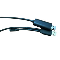 Cable de Transferencia de Datos USB 3.0 de Alta Calidad Utech con Blindaje Trenzado para Computadora, Transferencia Rápida para Actualizaciones Fáciles, 2m