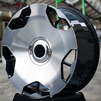 Llantas Forjadas Plateadas de Seis Radios con Corte Hexagonal de 20 y 21 Pulgadas 5x112 Tsar Crimson para Maybach GLS600 Grindelwald SUV
