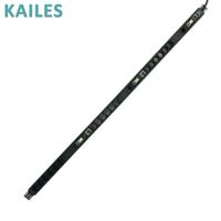 KAILES (KLS) Série K22 – Armoire de distribution d'énergie industrielle verticale personnalisée en aluminium noir 63A à 18 prises triphasées