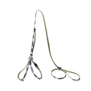 Maychan vente en gros ensemble harnais et laisse pour petit chien et chat en nylon réglable personnalisé avec clochette - Product Image 5