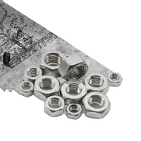 GB6184 M3 M4 M5 M6 Acero inoxidable 304 Tuerca hexagonal Tuercas de bloqueo Inserto de metal Tuerca hexagonal de autobloqueo Anti Looser