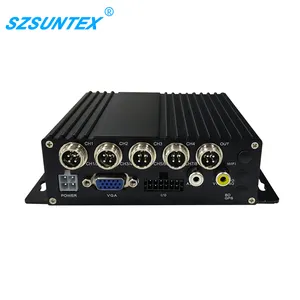 Hotsale 4ch TF card mdvr dual TF card 4ch 8ch 1080P gps truck bus Mobile DVR mobile digital video recorder
