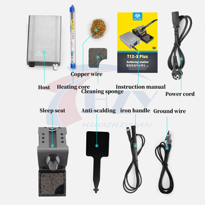 Stazione Saldante Digitale OSS T12-X Plus 72W per Riparazione Schede Madri PCB Smartphone - Product Image 2