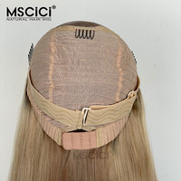 Perruque Lace Front 13x6 en Cheveux Humains Vierges Brésiliens, Lisse Blond Cendré, Installation Sans Colle, 100% Cheveux Humains, 14-26 pouces