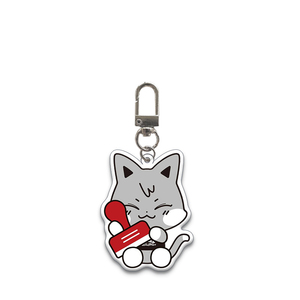 Llavero de moda con imagen de dibujos animados, accesorio decorativo para bolso, colgante para llaves, regalo, venta al por mayor. - Product Image 4