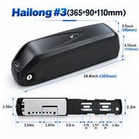 Batterie de Vélo Électrique en Gros 48V 20Ah 52V 30Ah, Pack de Batteries Lithium-Ion pour Remplacement de Vélo Électrique, Fabrication OEM Personnalisée