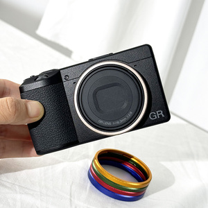 Bague de décoration d'objectif d'appareil photo en aluminium pour <span class=keywords><strong>Ricoh</strong></span> GR <span class=keywords><strong>III</strong></span> X GR3X Remplace - Product Image 5