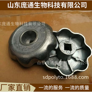 <b>Powder</b> Coated <b>Aluminum</b> Handwheels Available in Multiple Colors Featuring Hexagonal and Octagonal Designs - Product Image 3