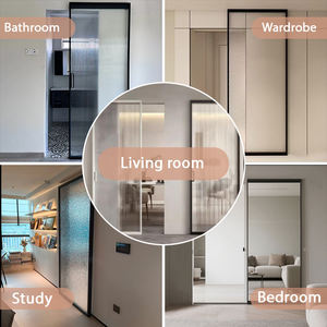 ประตูบานเลื่อนแบบซ่อน คุณภาพพรีเมียม สีและผิวเคลือบตามสั่ง สำหรับโครงการวิลล่าหรู อพาร์ทเมนต์ และโรงแรม - Product Image 2