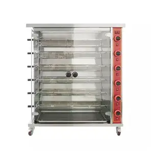 Mesin panggang listrik komersial oven gas restoran pemanggang ayam