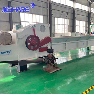 Broyeur à tambour industriel de 55 kW, capacité de 8 à 12 T/h, homologué CE, haute performance pour le broyage des branches et des bûches - Product Image 4