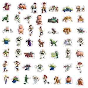 Offre Spéciale dessin animé mignon jouet histoire dessin animé autocollant enfants autocollant jouets Journal cahier <span class=keywords><strong>coque</strong></span> de téléphone décoration dessin animé autocollant - Product Image 4