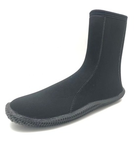 Chaussures de plongée pour adultes en néoprène léger et isolé de 5 mm avec fermeture éclair - Product Image 2