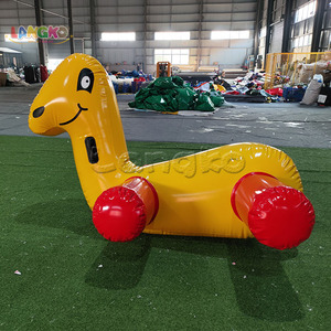 Offre Spéciale : Aire de Jeu Gonflable Extérieure Amusante pour Enfants, Jeu de Cheval Gonflable à Chevaucher, Jeu de Saut d'Étrier - Product Image 3