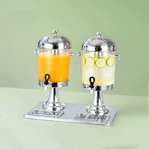 Dispensador de Jugos Autoservicio de Acero Inoxidable de Lujo al por Mayor, 8/16/24L, Bebidas Frías y Calientes, Cerveza, para Restaurantes, Hoteles, Bares, Bufés - Product Image 5