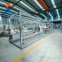 Traitement portatif de volaille 300-1000BPH Abattoir modulaire sur place Abattoir