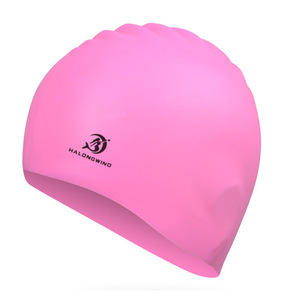 Gorro de Natación de Silicona Halongwind, Talla Grande, Impermeable, Protección para los Oídos, Unisex - Product Image 2