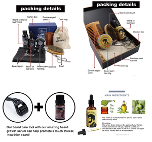 Kit de croissance de <span class=keywords><strong>barbe</strong></span> végétalien personnalisé avec logo, <span class=keywords><strong>baume</strong></span> et huile <span class=keywords><strong>bio</strong></span> rafraîchissants pour la <span class=keywords><strong>barbe</strong></span>, coffret cadeau pour hommes, soin de la <span class=keywords><strong>barbe</strong></span> OEM - Product Image 3