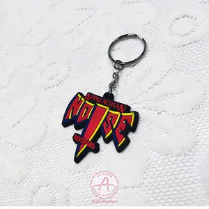 Benutzer definierte Formen Logo 2d Soft Pvc Kunststoff Günstige Schlüssel bund Gummi Schlüssel bund KEY CHAIN 3D Silikon Gummi Schlüssel ring mit Ihrem Design