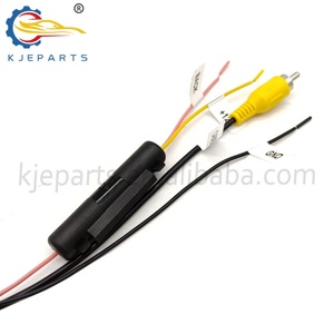 Faisceau de câblage pour caméra de recul de voiture, module de filtre anti-bruit <span class=keywords><strong>RCA</strong></span> pour caméra de recul Android, kit de rétrofit - Product Image 3
