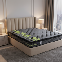 Matelas en mousse orthopédique avec fonction rafraîchissante, tissu polyester durable, épaisseur 30 cm, design contemporain pour hôpital, maison, hôtel