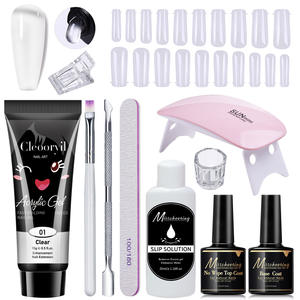 <span class=keywords><strong>Kit</strong></span> Completo de Uñas Acrílicas Profesionales, Gel de Extensión, <span class=keywords><strong>Polygel</strong></span>, con Lámpara UV, Personalizable - Product Image 4