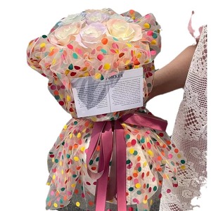 11 <b>Roses</b> Preserved & <b>Soap</b> Flower Bouquet No Maintenance Birthday Graduation Gift for Girlfriend - Product Image 5