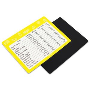 Imán de nevera impermeable con iconos magnéticos para planificador de comidas, ideal para promociones de proveedores, con diseños de congeladores, refrigeradores y productos de supermercado. - Product Image 4