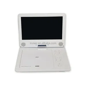 inveer unique design, with language repeating and Monitor, car DVD with 10inch swivel LCD HD panel Portable DVD Player